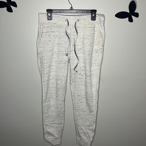 White sweatpants/joggers